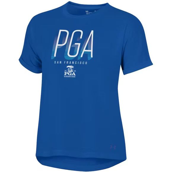 NEW Under Armour PGA Championship Performance T-Shirt Women's Size‎ Small - Picture 1 of 13